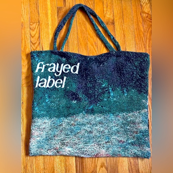 SZA Ctrl Frayed Label Tapestry Tote Bag - Picture 2 of 3